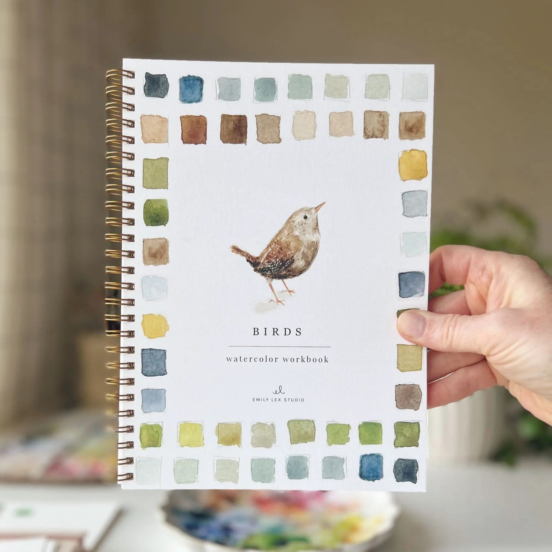 Emily Lex | Birds Watercolour Workbook