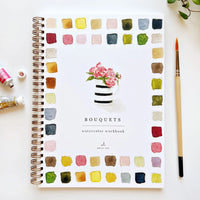 Emily Lex | Cahier d'aquarelle Bouquets