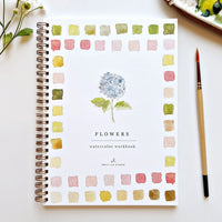 Emily Lex | Cahier d'aquarelle Fleurs