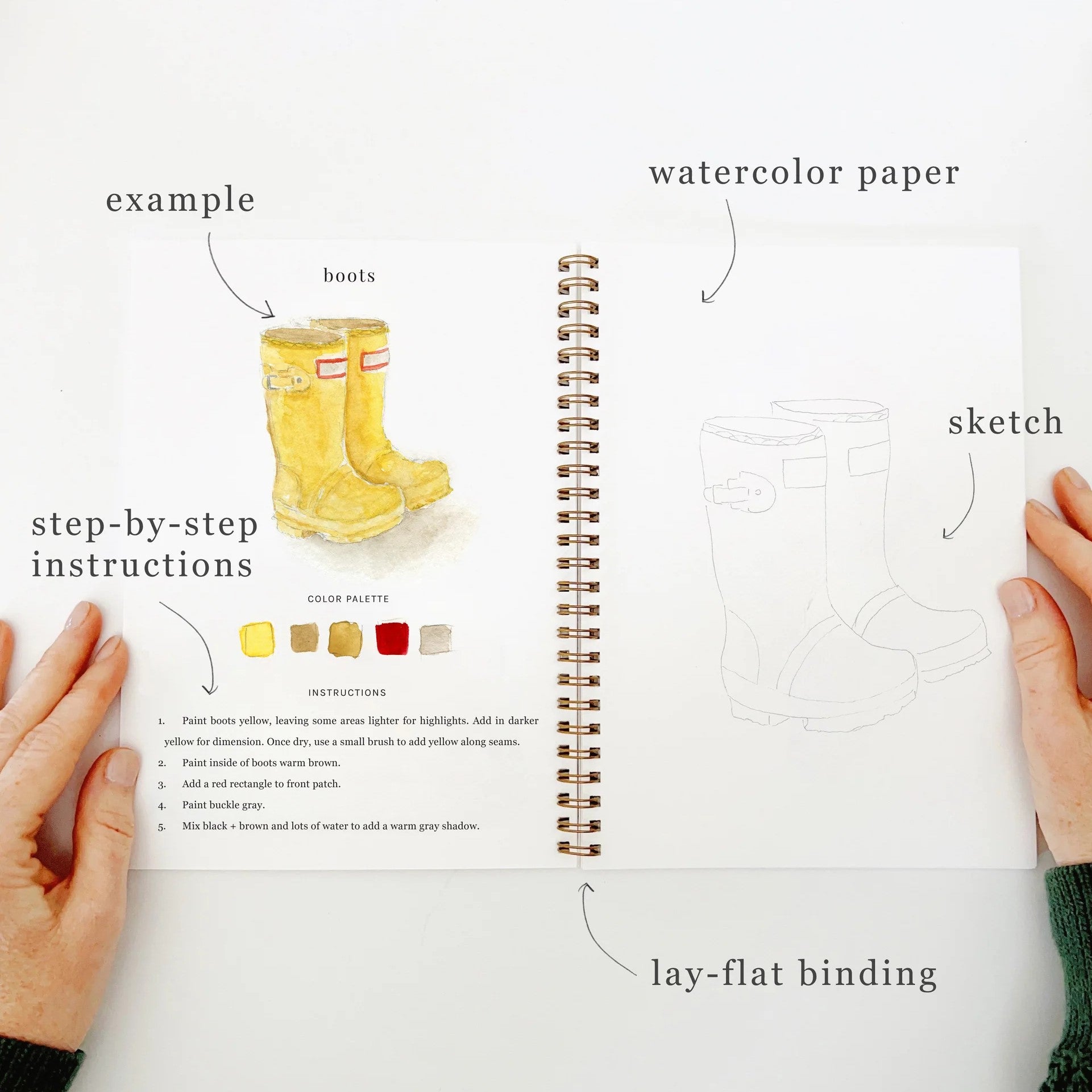 Emily Lex | Garden Watercolour Workbook