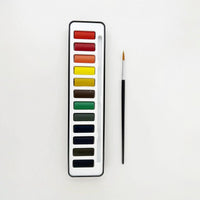 Emily Lex | Coffret de peinture aquarelle avec pinceau