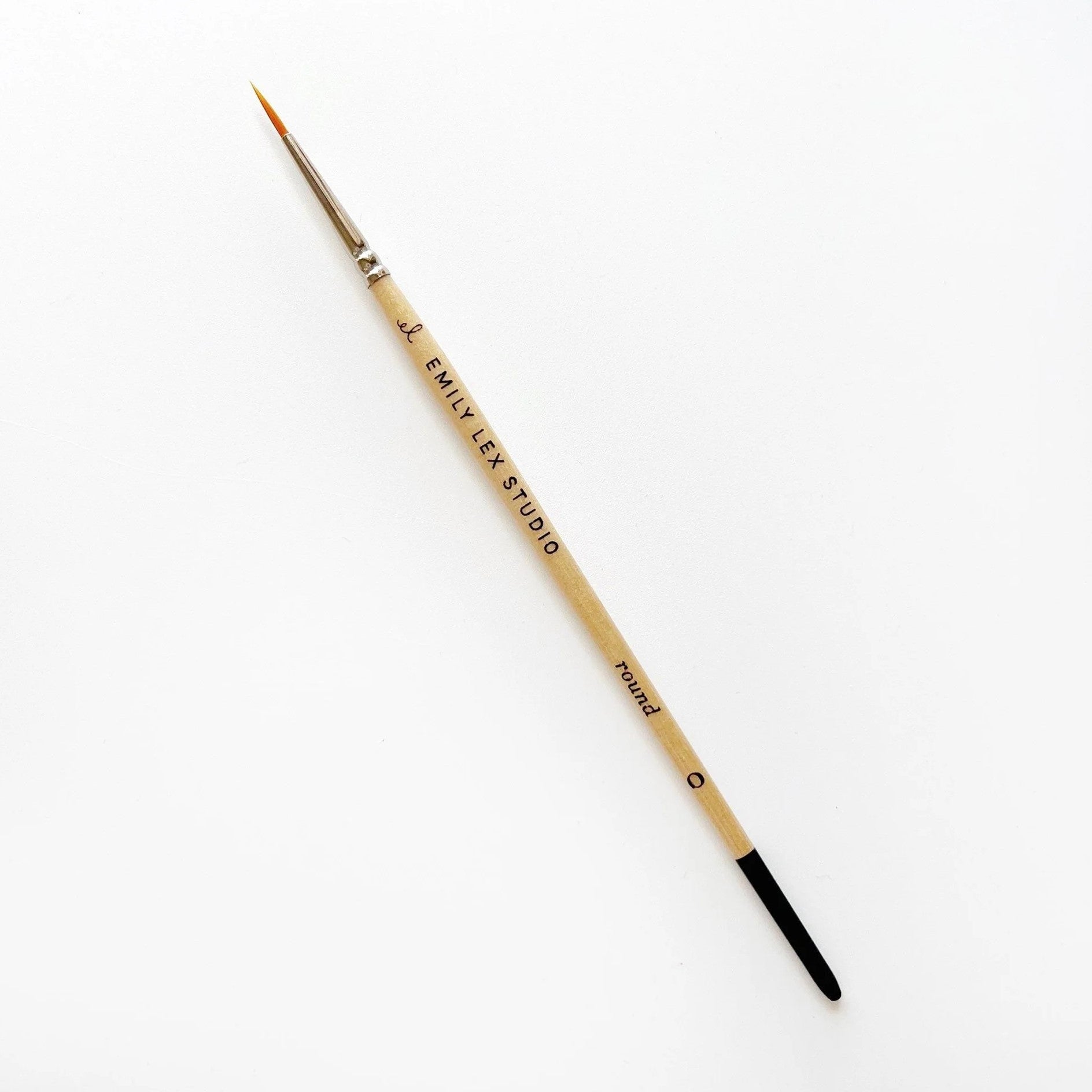 Emily Lex | Watercolour Paintbrush - Set Of 5 Wood Brushes