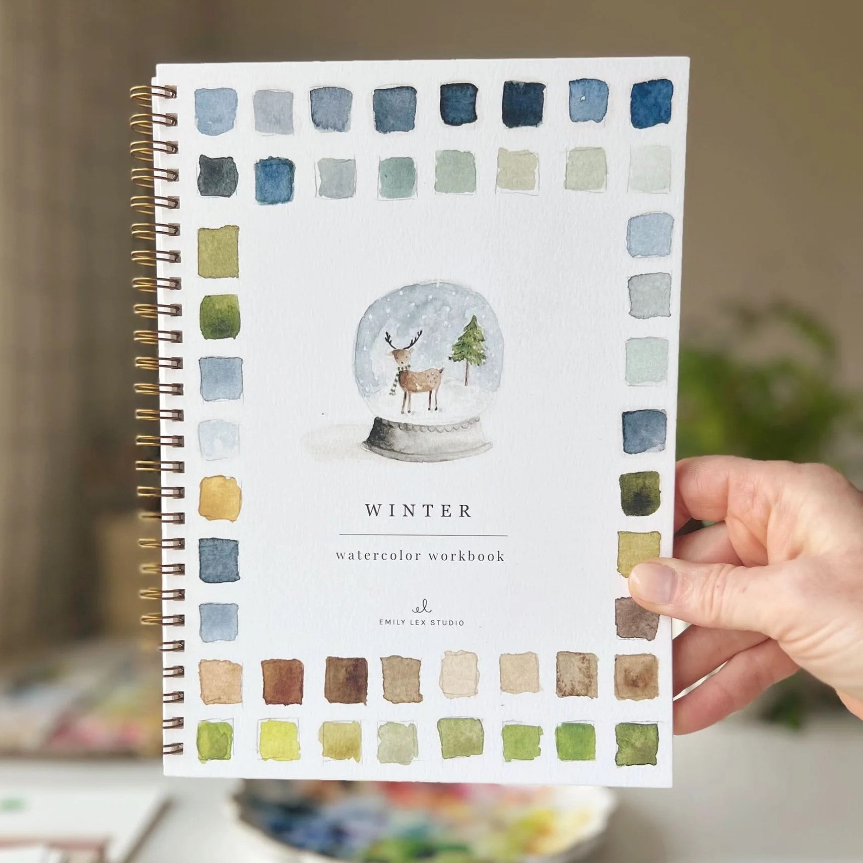 Emily Lex | Winter Watercolour Workbook