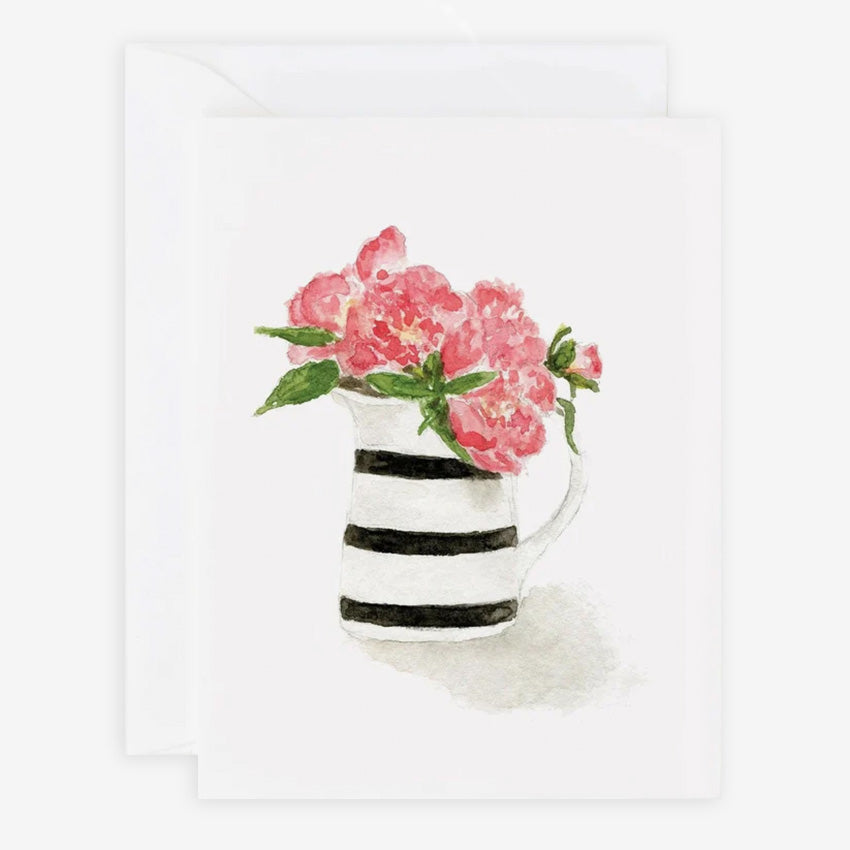 Emily Lex | Cartes de Souhaits Flower Assorted - Ensemble de 8