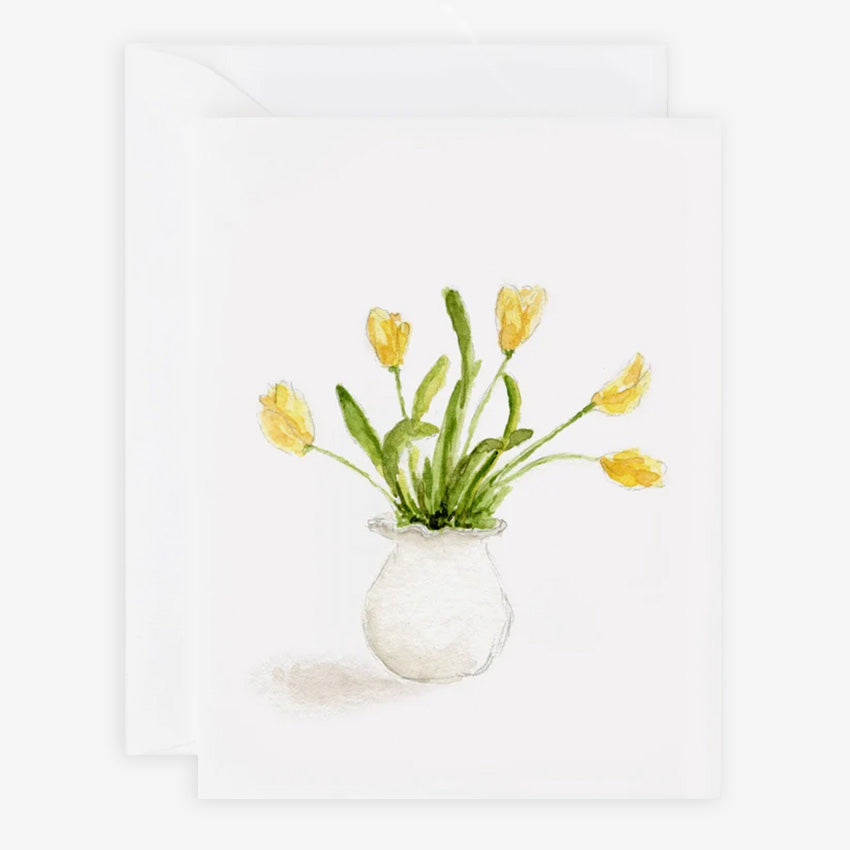 Emily Lex | Cartes de Souhaits Flower Assorted - Ensemble de 8