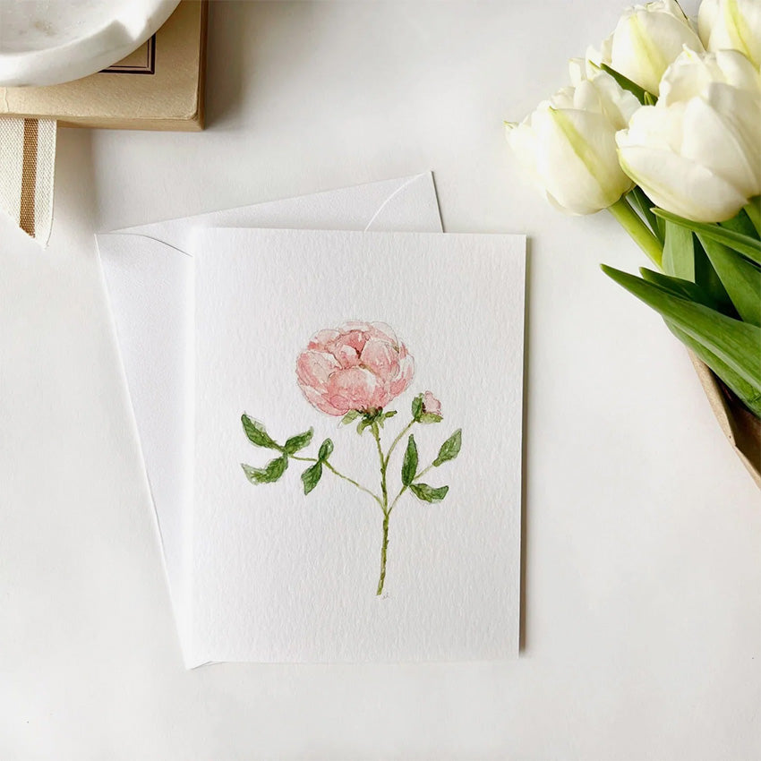 Emily Lex | Garden Rose Notecards - Set of 8