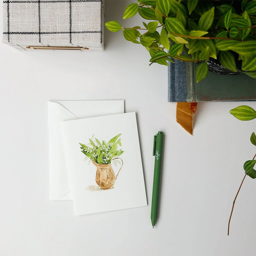 Emily Lex | Lily of the Valley Notecards -  Set of 8