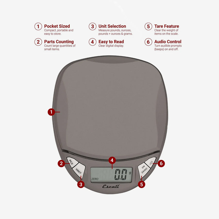 Escali | Pico High Precision Pocket Scale