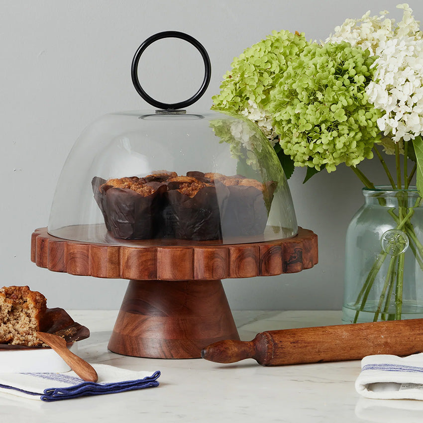 etúHOME | Cloche en verre avec poignée anneau