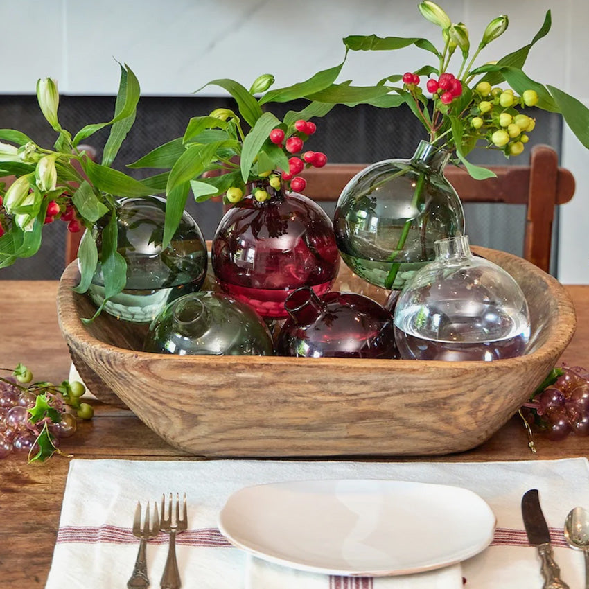 etúHOME | Glass Sphere Bud Vase