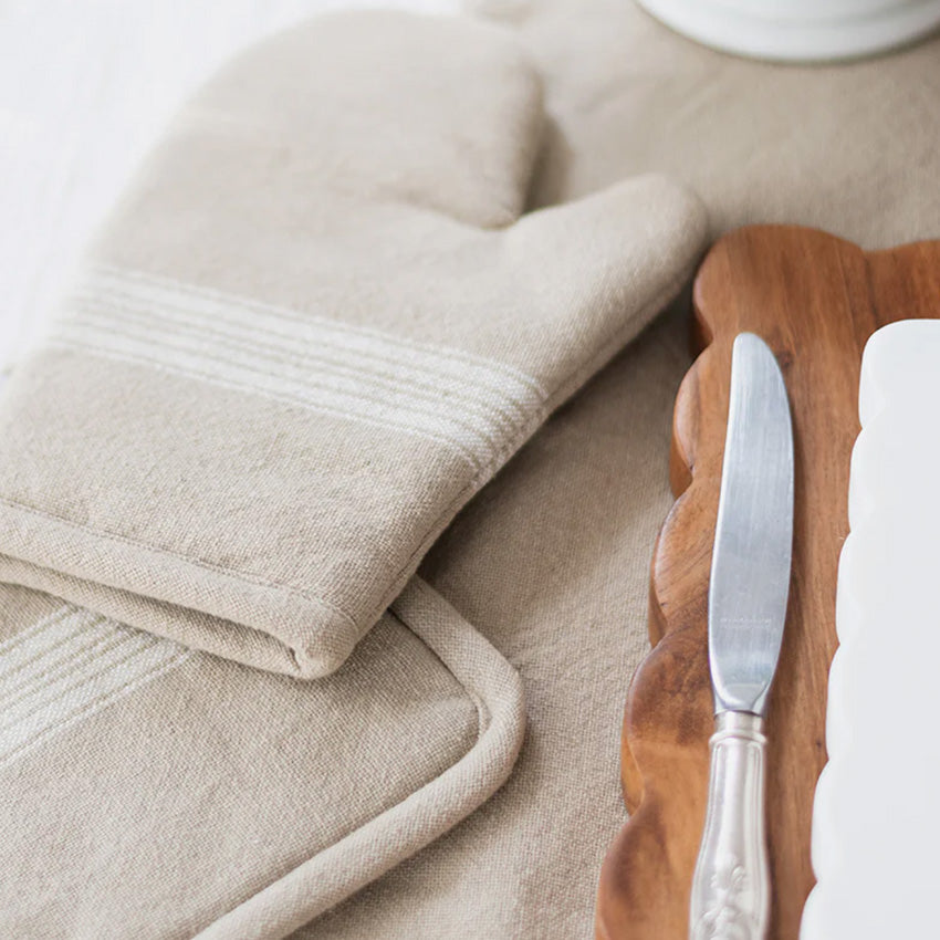 etúHOME | Mitaines de Cuisine en Lin - Lot de 2