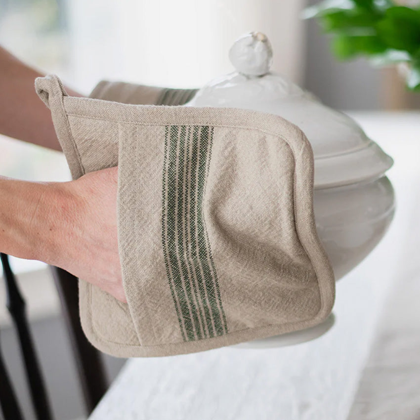 etúHOME | Linen Pot Holder - Set Of 2