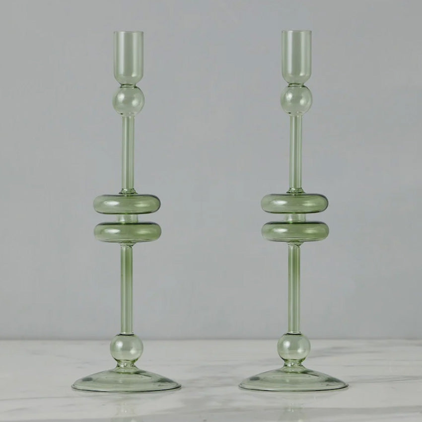 etúHOME | Paire de chandeliers en verre