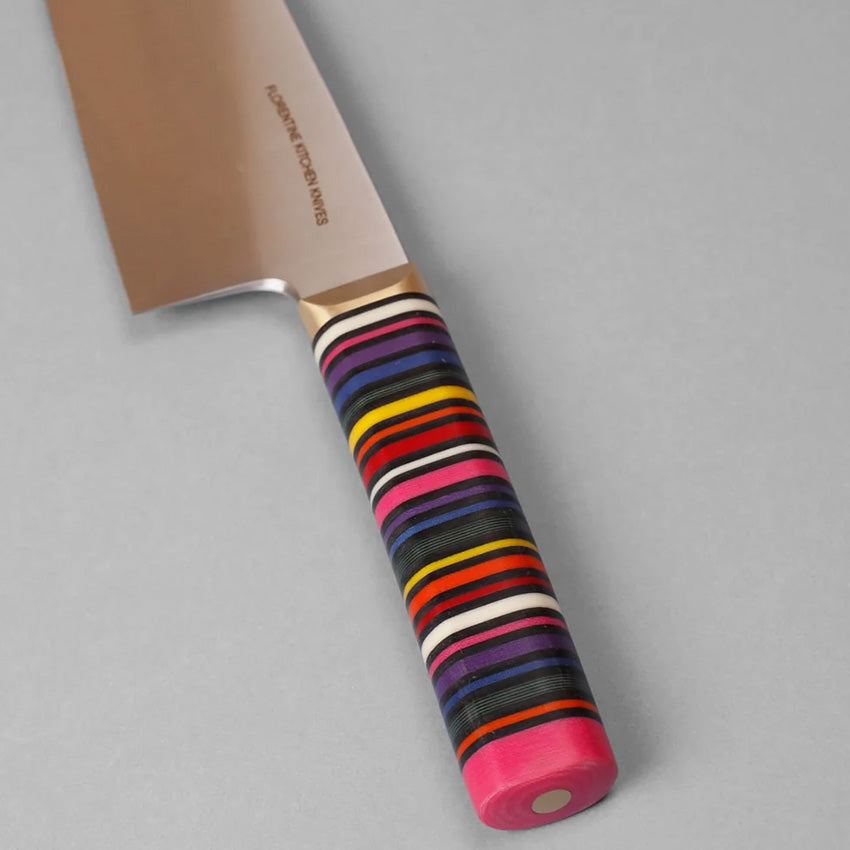 Florentine Kitchen Knives | Couteau hachoir - Multicolore