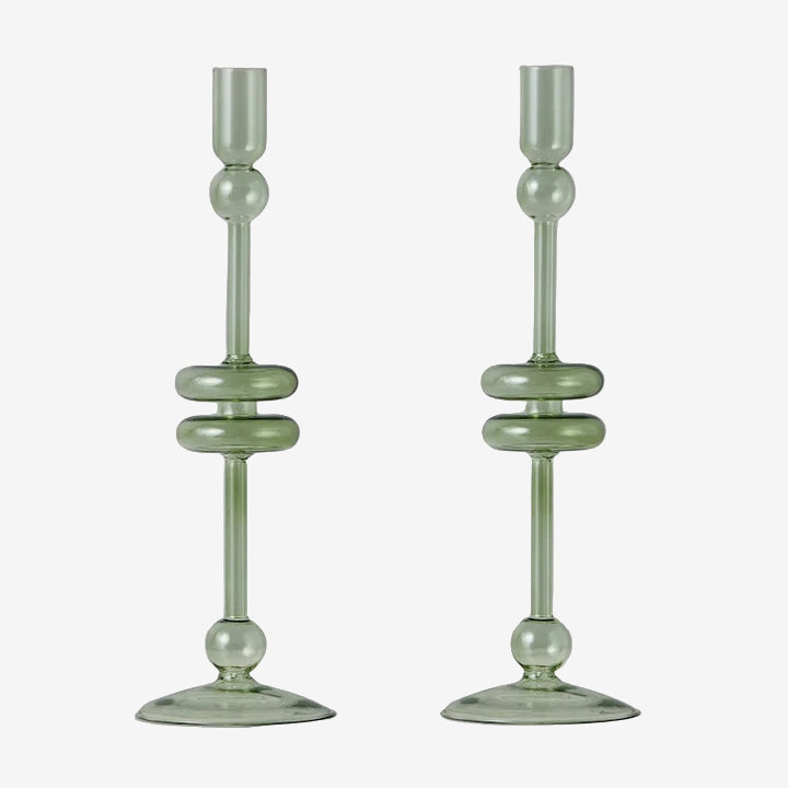 etúHOME | Paire de chandeliers en verre