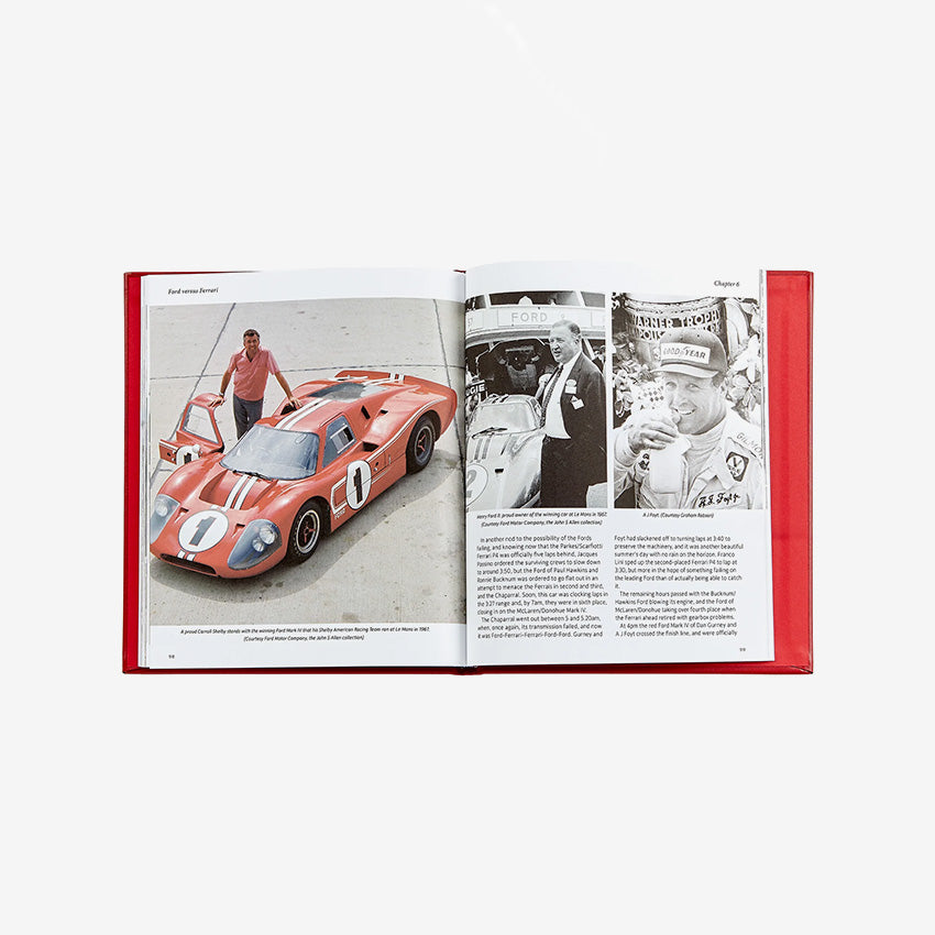 Graphic Image | Ford Vs Ferrari Leather Coffee Table Book