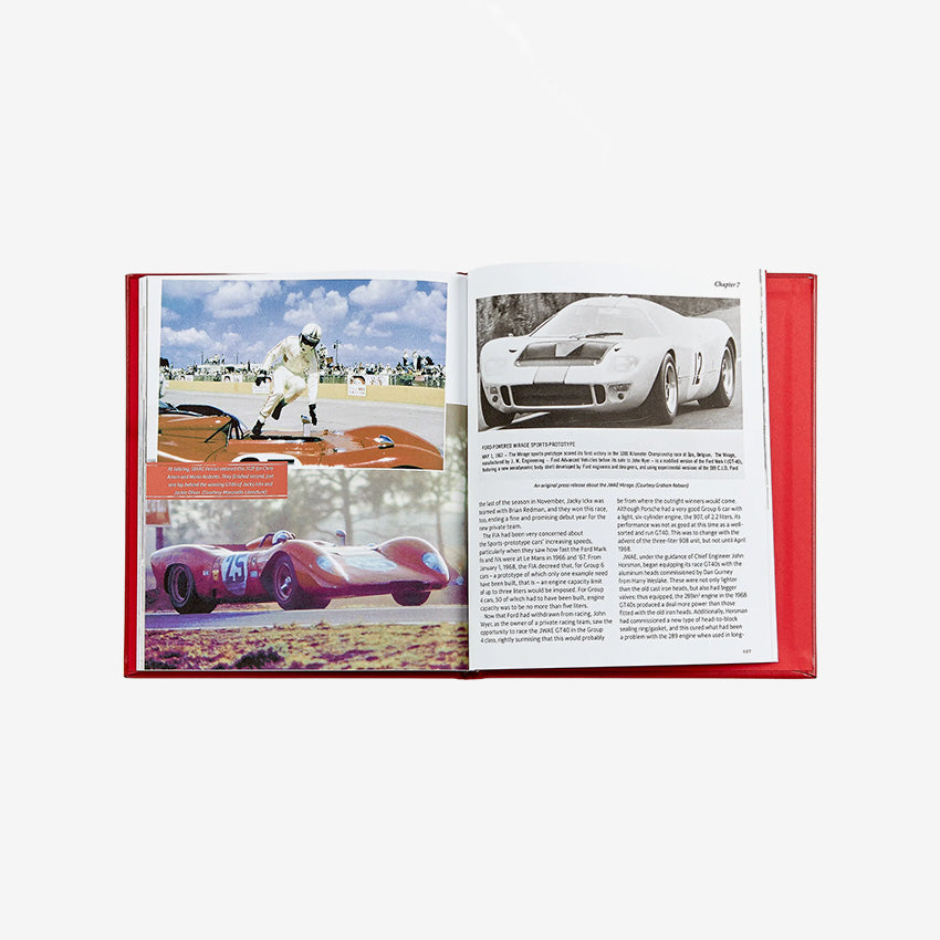Graphic Image | Ford Vs Ferrari Leather Coffee Table Book