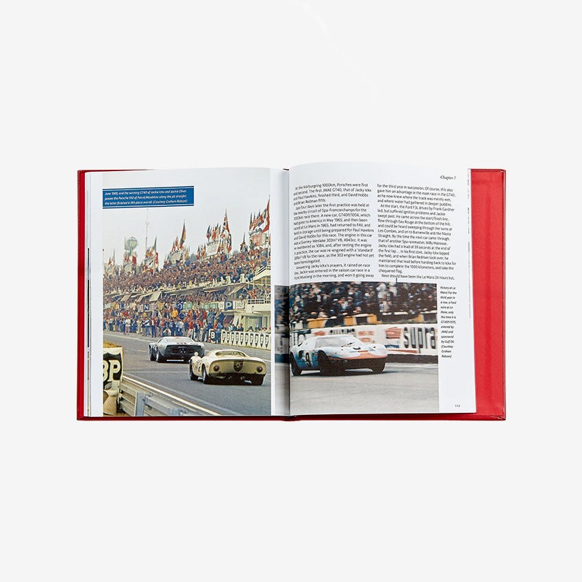 Graphic Image | Ford Vs Ferrari Leather Coffee Table Book