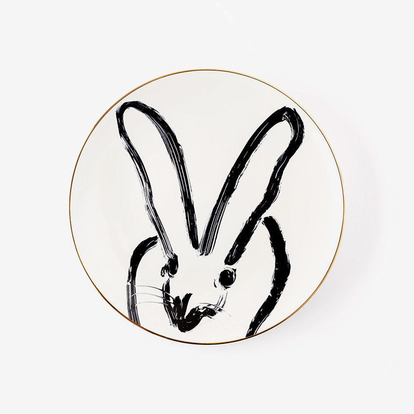 Hunt Slonem | Rabbit Run Dinner Plate