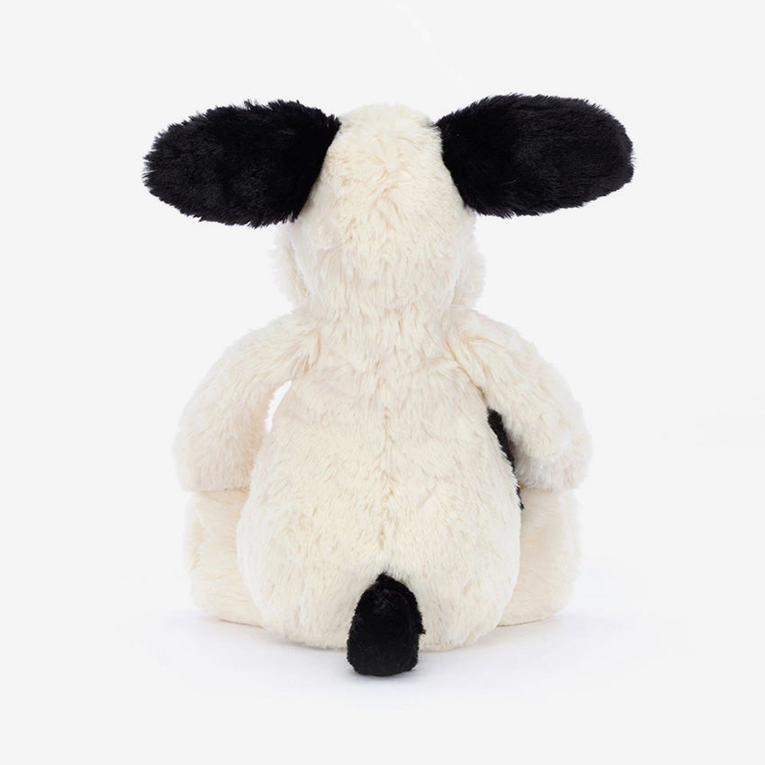 Jellycat | Bashful Rufferty Black & Cream Puppy Original
