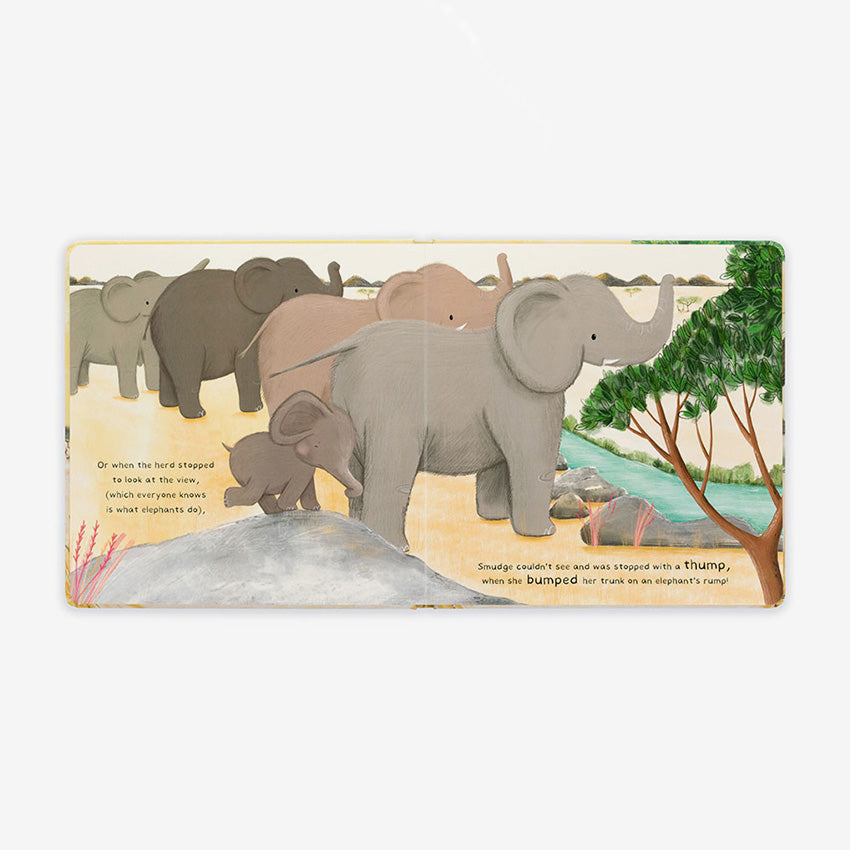 Jellycat | Le Livre Smudge the Littlest Elephant