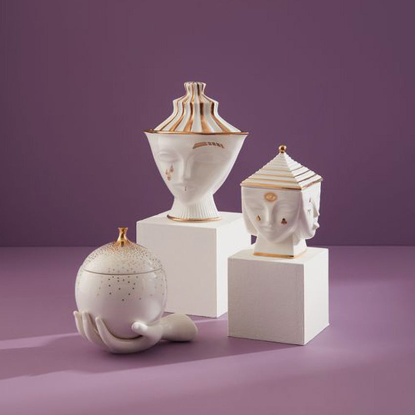 Jonathan Adler | Pot Mascarade Muse Dorée