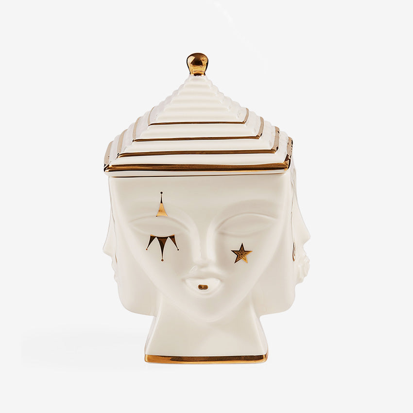 Jonathan Adler | Pot Mascarade Muse Dorée