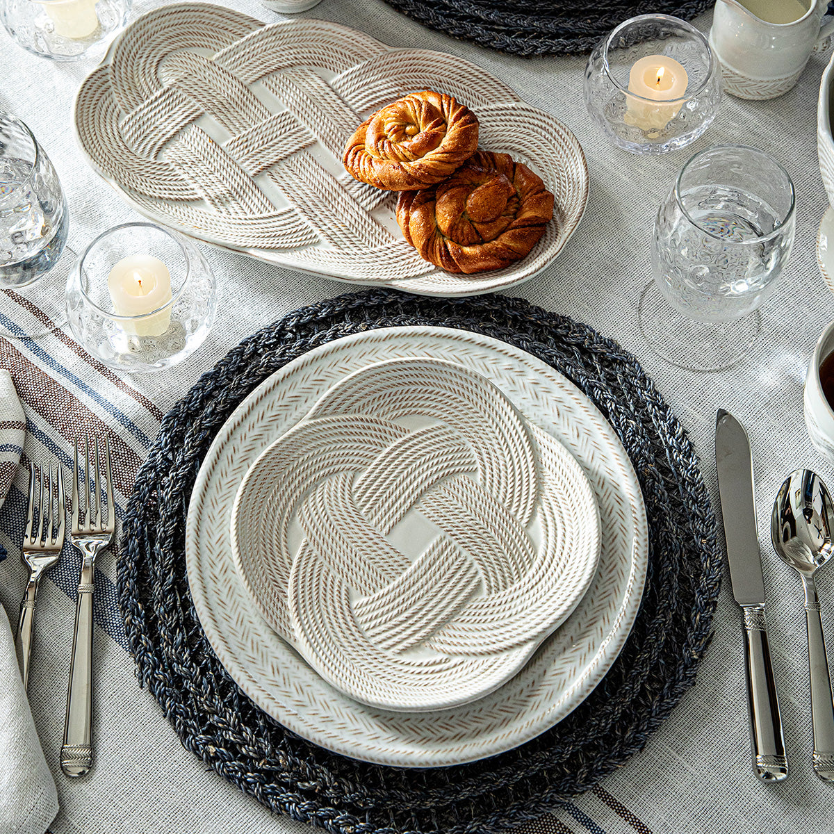 Juliska | Le Panier Mystic Knot Hostess Tray
