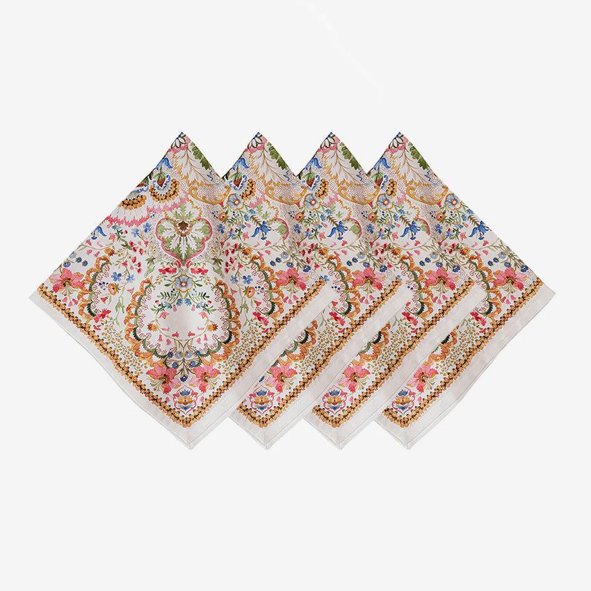 Juliska | Sofia Napkin Set of 4 - Multi