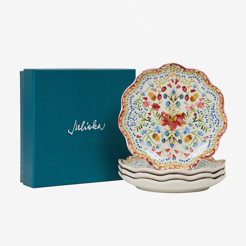 Juliska | Sofia Side/Cocktail Plate - Set of 4