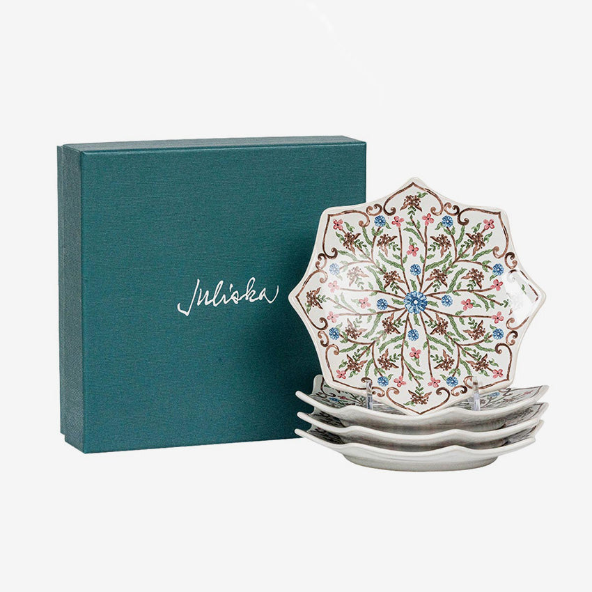 Juliska | Assiette à cocktail festonnée Villa Seville - Chambray