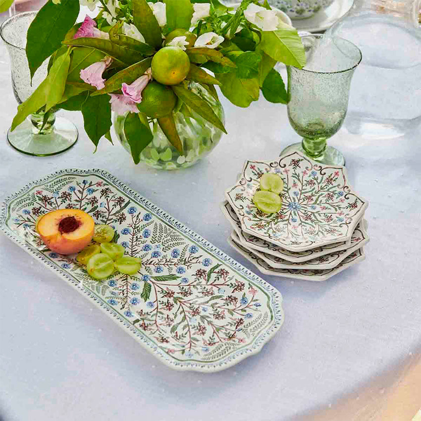 Juliska | Assiette à cocktail festonnée Villa Seville - Chambray