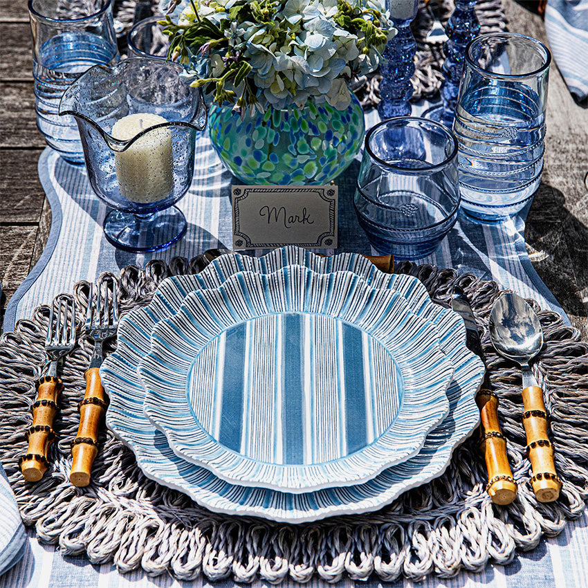 Juliska | Set de table ovale Straw Loop