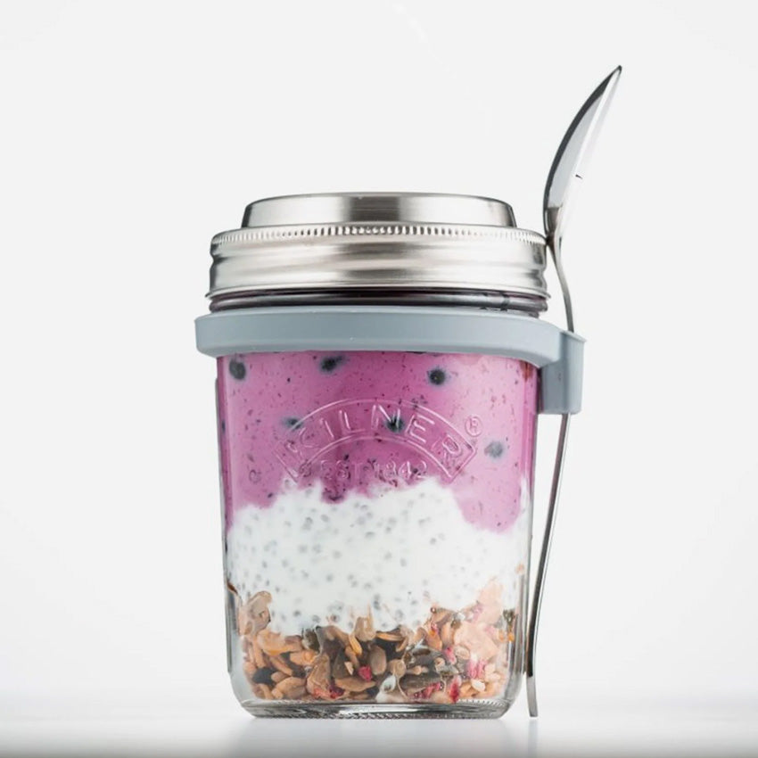Kilner | Breakfast Jar Set with Spoon