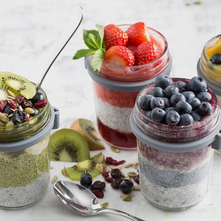 Kilner | Breakfast Jar Set with Spoon