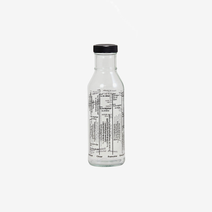 Kitchenbasics | Salad Dressing Bottle with Recipe
