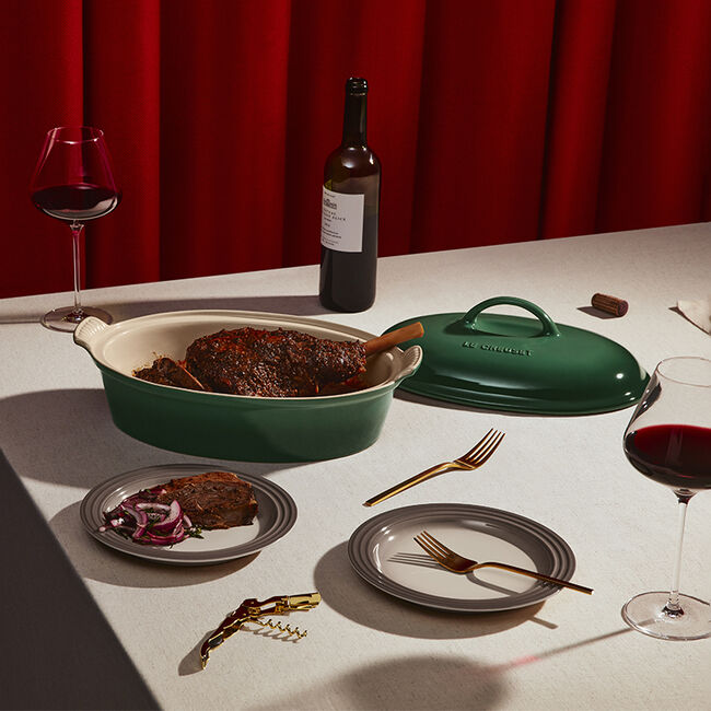 Le Creuset | Casserole Ovale Heritage en Grès