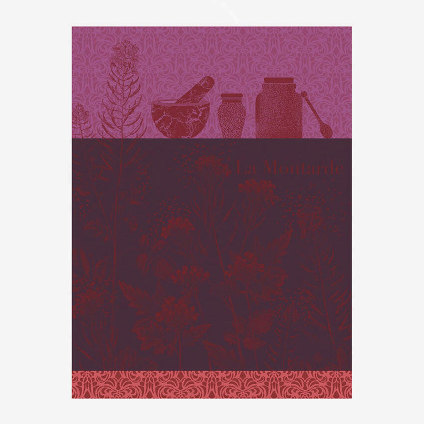 Le Jacquard Français | Moutarde En Fleurs Tea Towel