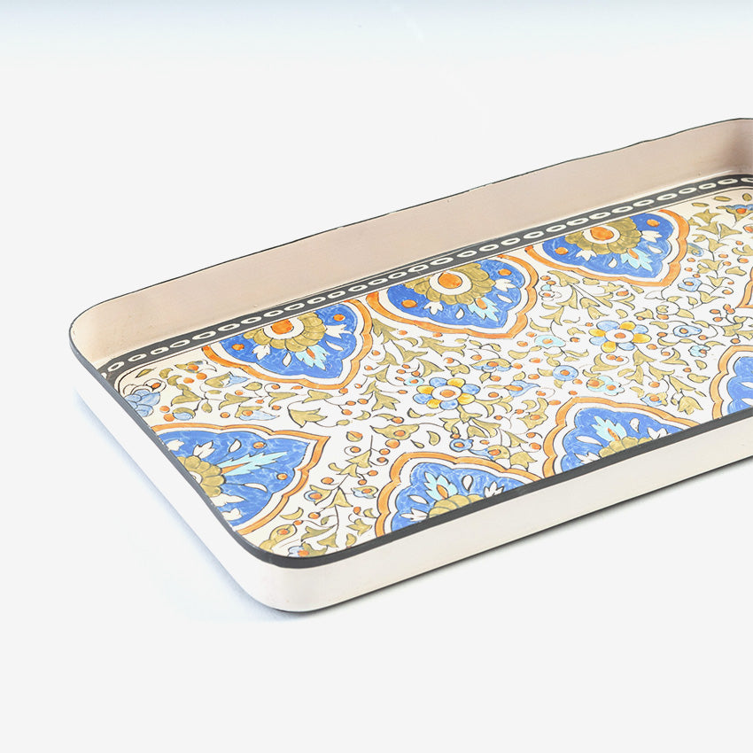 Les Ottomans | Persia Hand-Painted Iron Tray