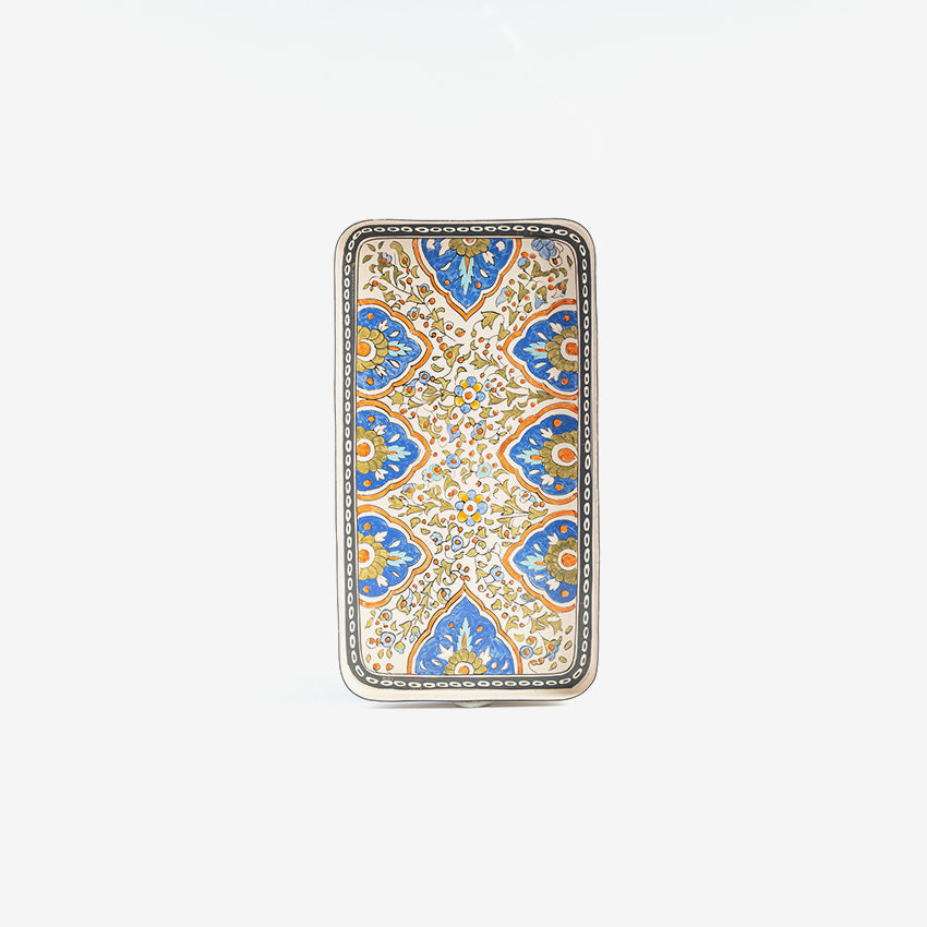 Les Ottomans | Persia Hand-Painted Iron Tray