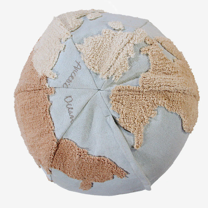 Lorena Canals | Pouf Mappemonde