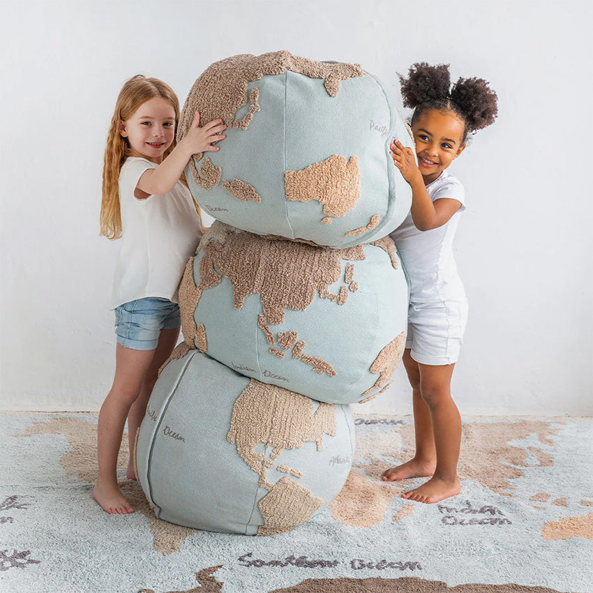Lorena Canals | Pouf Mappemonde