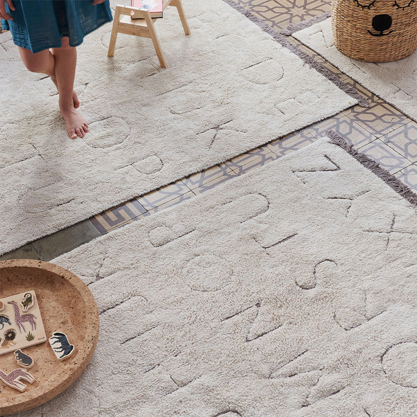Lorena Canals | RugCycled washable rug ABC