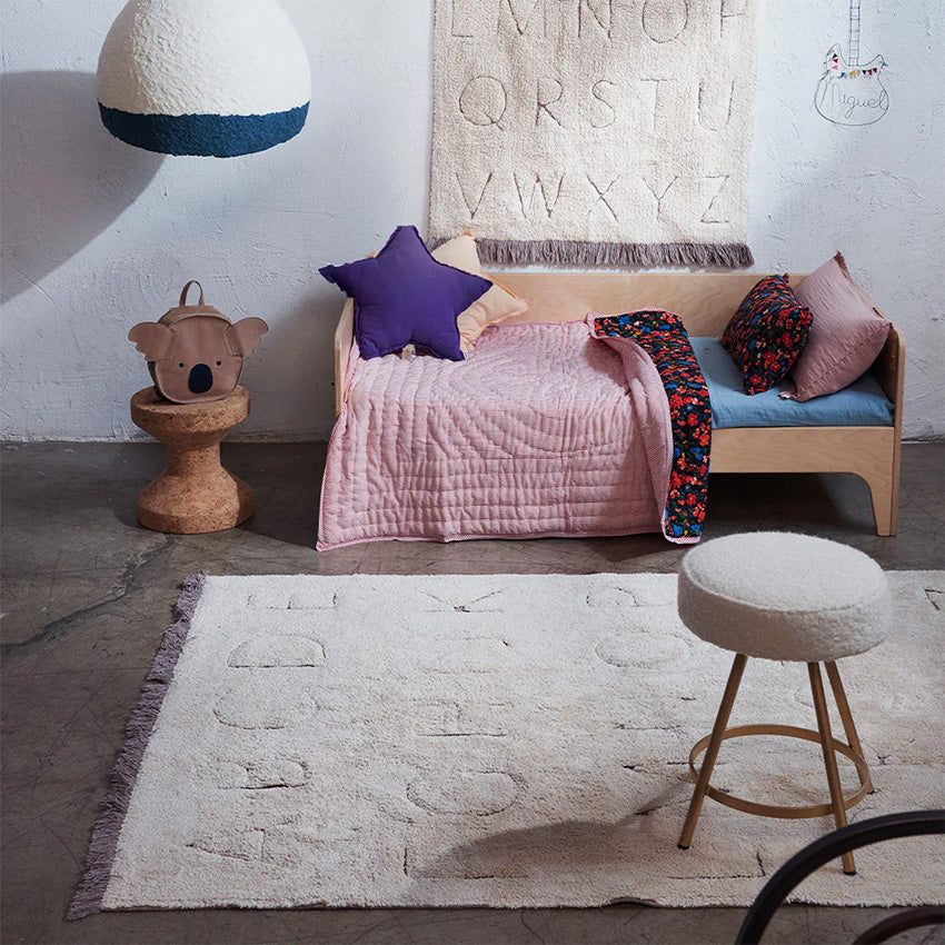 Lorena Canals | RugCycled washable rug ABC