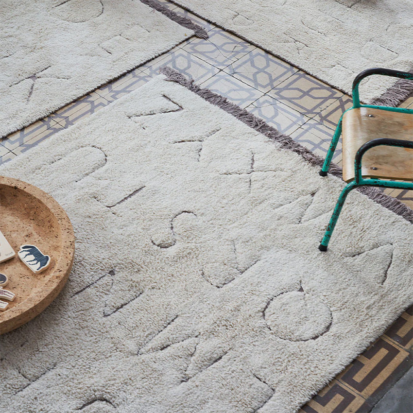 Lorena Canals | RugCycled washable rug ABC