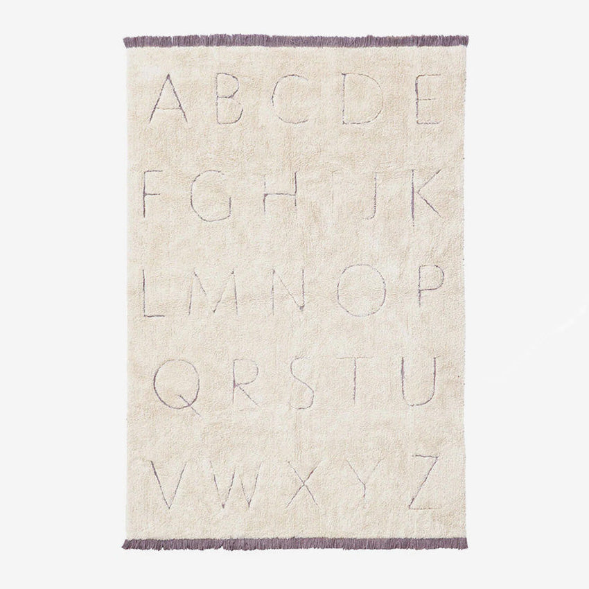 Lorena Canals | RugCycled washable rug ABC