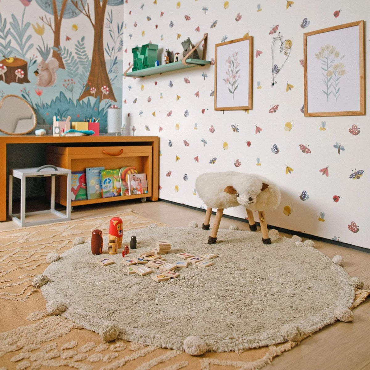 Lorena Canals | Washable Rug Bubbly Natural