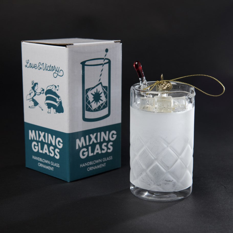 Amour et Victoire | Ornement pour verre à mélange de bar