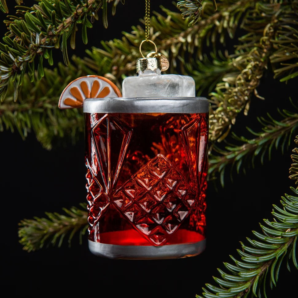 Love & Victory | Ornement pour cocktail Negroni