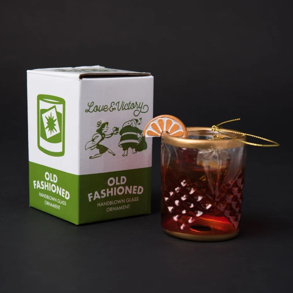 Love & Victory | Ornement de cocktail Old Fashioned